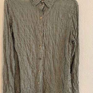 Cut Loose checked cotton shirt